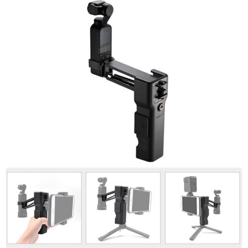 Z-axis stabilize shock absorber holder Multi-function folding Portable case for dji osmo pocket camera gimbal Accessories