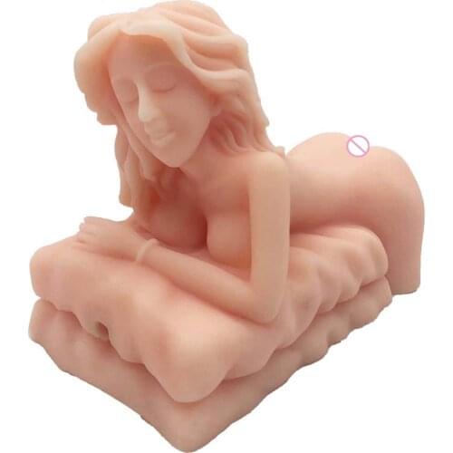 Male Masturbator Doggy Beauty 3D Lifelike Vagina Pussy Anus Stroker Love Doll Sex Toy For Men
