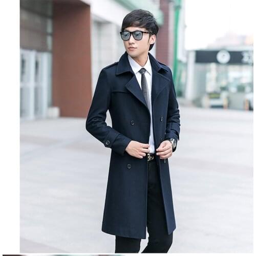 New arrival winter long pattern wool coat 70% overcoat mens high quality fashion luxury jacket plus size XS- 9XL10XL