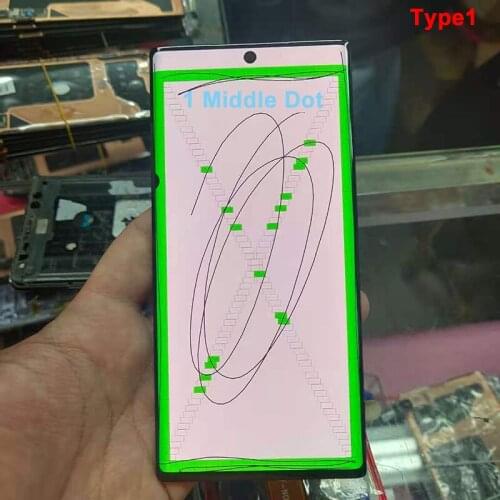 Original LCD Note 10 Dead Pixel For Samsung Galaxy Note 10 Lcd N970F N9700 Frame Display Touch Screen Digitizer Assembly