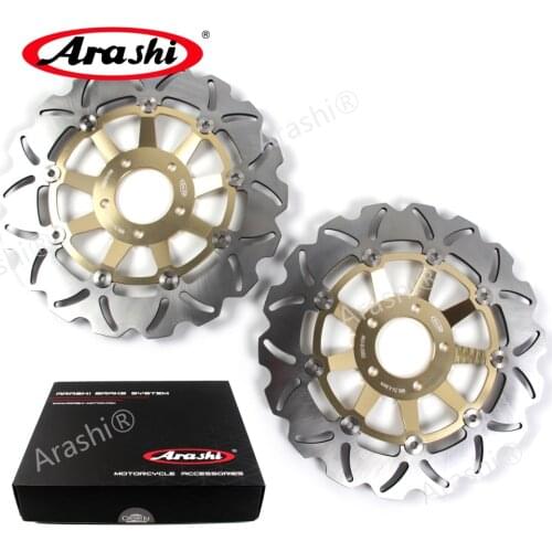 Arashi For SUZUKI GSF BANDIT 1200 1996-2005 CNC Front Brake Disc Rotors 1996 1997 1998 1999 2000 2001 2002 2003 2004 2005