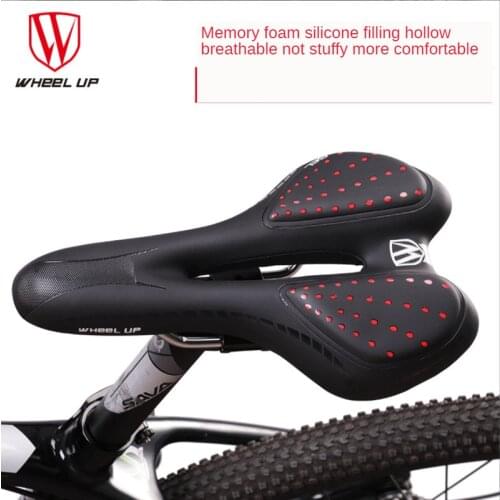 Wheelup Bicycle Saddle Cushion Cycling Equipment Accessories Mountain Bike Silicone Imitation Leather Front Seat Mat Men