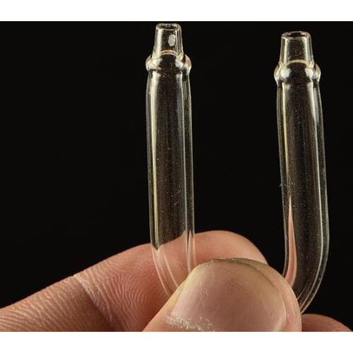 Hot U Shaped Bend Glass Tube For Aquarium CO2 System Diffuser Connector Aquarium Accessories