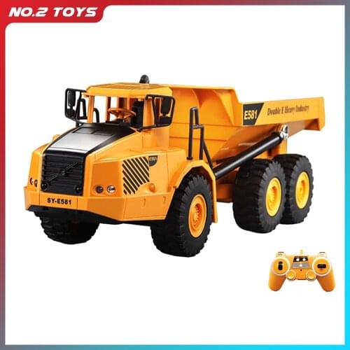 1/18 RC Dump Truck Excavator Electric Caterpillar Tractor Model Vehicles Engineering Car Excavator Toys For Boy