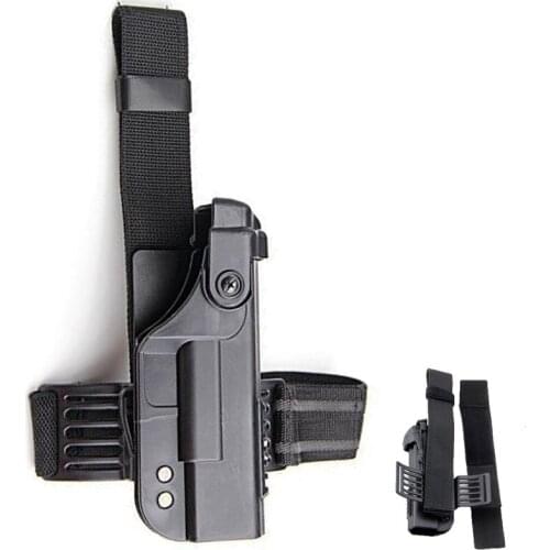 Tactical Leg Gun Holster For Glock 17 22 Airsoft Pistol Case Combat Hunting Right Hand Holster Glock Accessories 2 Colors