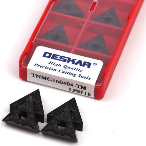 TNMG160404 TNMG160408 TNMG160412 CM CQ PM TM HQ LF9118 DESKAR original high quality turning tool carbide insert lathe tool