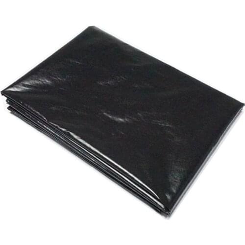 Thicken Solid black oil proof and water proof polyester fiber bed sheets for latex rubber dressing RPA004