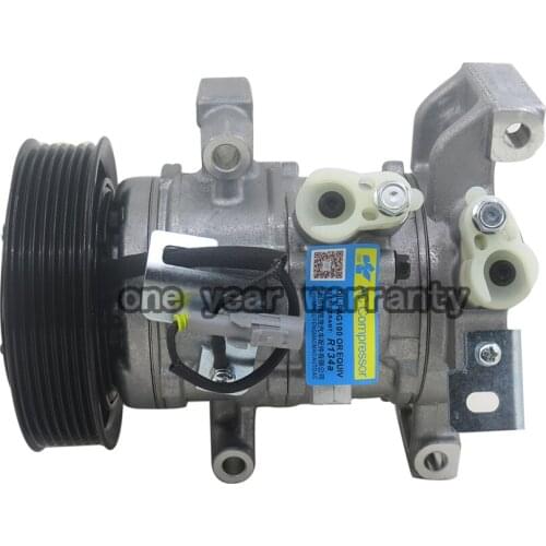 10SRE11C Air Conditioning AC Compressor For TOYOTA HILUX VIGO 447280-2720 4472802720 883200K660 883200K520