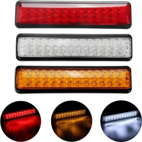 2Pcs 12V 24V Truck Tail Lamp Turn Signal Reverse Stop Brake Lights Trailer Tractor Lorry Pickup Car Back Lamp Rear Light