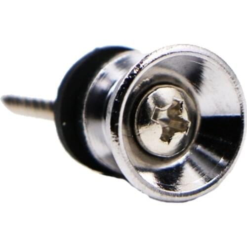 Guitar Strap Lock Set Straplock Buttons Guitar Strap Locks End Pins Tail Nail Lock Button Pegs for Acoustic Guitar