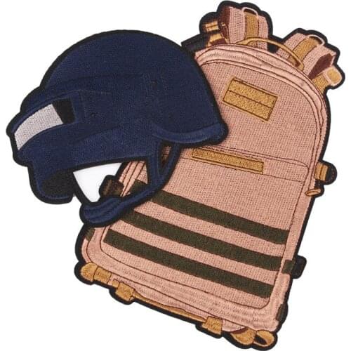 2pcs/set punk ironing patches for clothing Iron on cute embroidered appliques ironing parches for dresses bags sew on