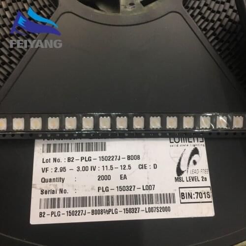 200PCS FOR LUMENS LED Backlight 0.3W 3V 5252 Cool white LED LCD TV Backlight TV Application LML5252MBC-WZ