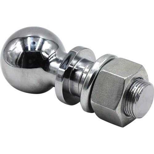 50mm Universal Tow Ball 5000LBS Durable Trailer Parts Connector Coupling Bumper Hitch Pin Tow Ball Connector for Trailer A30