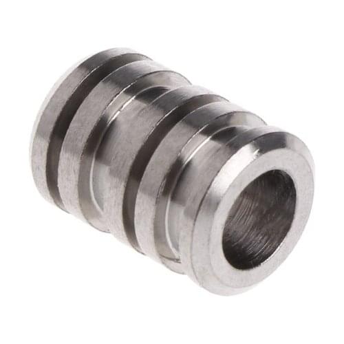 Large Outdoor EDC Titanium Alloy TC4 Knife Bead Lanyard Paracord Rope Pendant A0KA