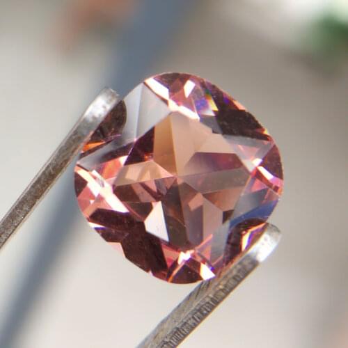 CSJ Created Diaspore Zultanite Loose Gemstone Cushion Cut Sultanite For Diy Fine Jewelry 925 Silver Mounting Color Change Stone