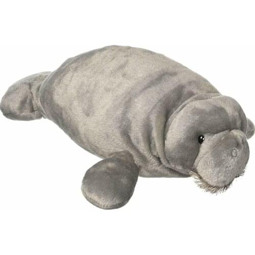Simulation manatee plush toy doll