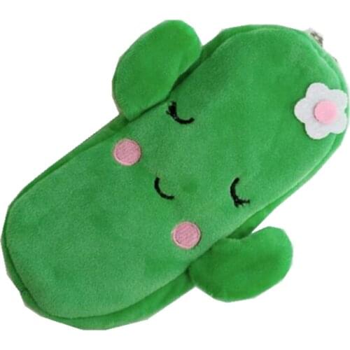 M301 Coin Purses Fruits Series Watermelon Strawberry Cactus Plush Zero Wallet Women Student Gift Wholesale