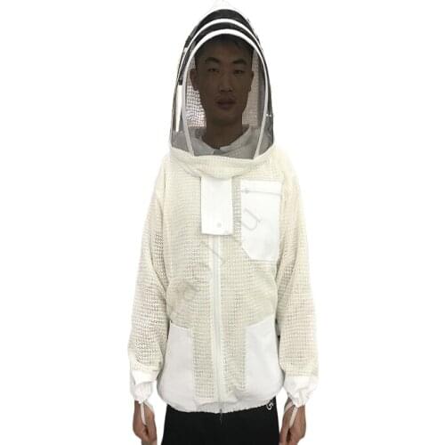 1set beekeeping suit beekeeper costume with mask beekeeping jacket bee keeping clothing ventilation Bee clothes Beekeeping tools