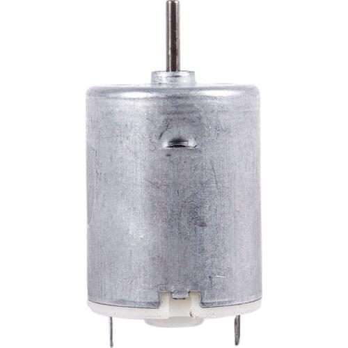 8000RPM 9V 68mA High Torque Magnetic Cylindrical Mini DC Motor Silver