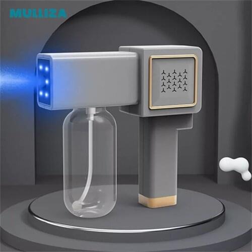 Wireless alcohol Mini sterilizer USB charging blue light spray disinfection gun household health health bedroom car