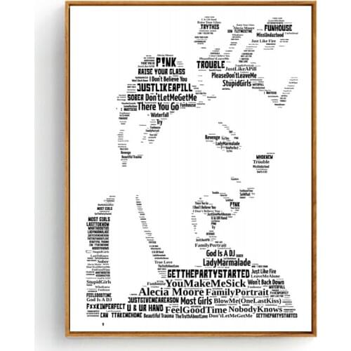 MT2471 Eminem Mick Jagger Madonna P!NK Music Singer Star Poster Painting Art Poster Print Canvas Home Decor Picture Wall Print