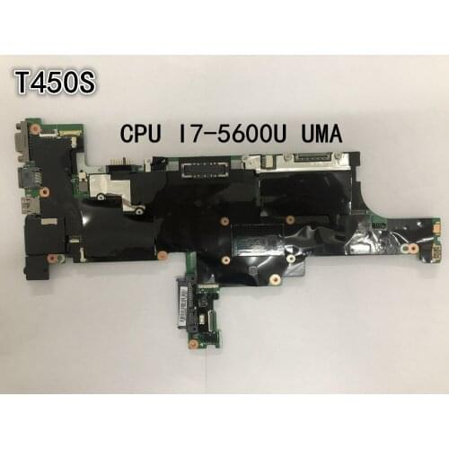 Original laptop Lenovo ThinkPad T450s motherboard i7-5600U UMA 00HT756