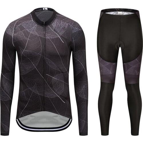 Autumn outdoor sports cycling long sleeve trouser suit outdoor sports clothing cycling team shirt