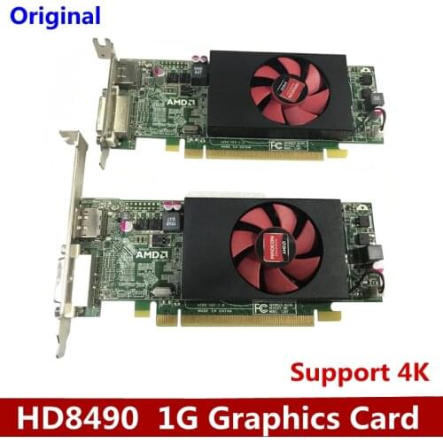 Originally used for DELL HD8490 video card, support 4K real 1G DDR3 high-definition game half-height graphics card DVI DP