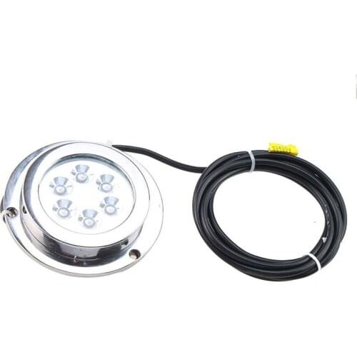 High Power Underwater Light 12W LED Marine Boat Yacht Light Waterproof Landscape Lamp