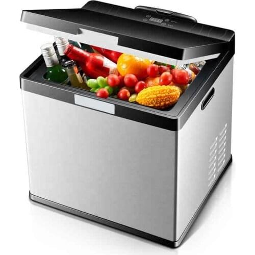 18L mini portable dc compressor outdoor camping chest battery powered 12volt car fridge car refrigerator with compressor