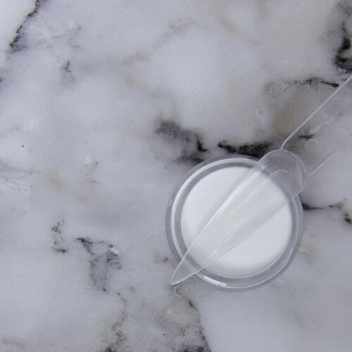 Clear/White - 1oz (30g) - Acrylic Nail Dip Powder Clear Nail Acrylic Powder - Acrylic Nail Powder | Ultra Crystal Clear