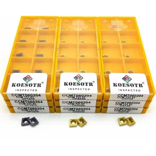 High quality carbide car blade CCMT060204 VP15TF UE6020 US735 CNC machine tool milling cutter CCMT060204 carbide cutting tool