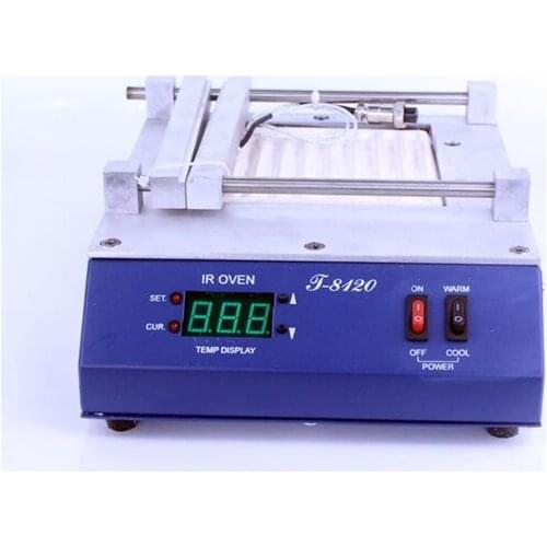 1PC T-8120 Infrared BGA IRDA Welder SMD Preheating Station Preheat rework Desoldering FOR BGA/SMD/CSP