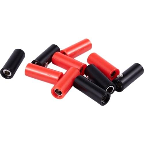 10 Pcs Speaker 4mm Banana Jack Female Socket Bullet Connector Adapter