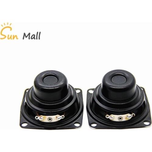 2PCS 53mm2 inch 4 ohm 10W Magnetic Speaker/Bass Multimedia Speaker /Small Speaker with fixed hole