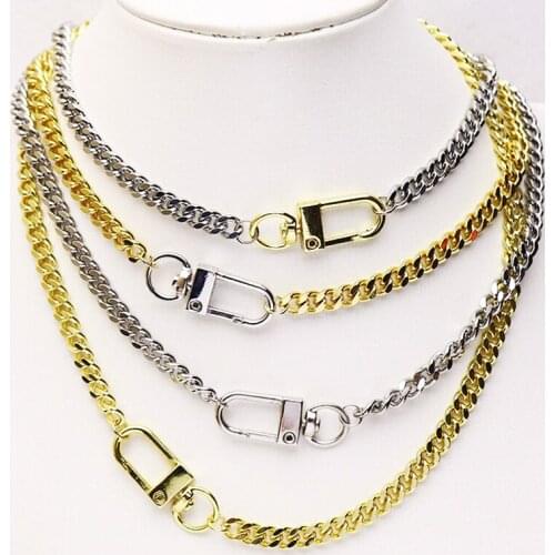 10 Strand Geometric clap pendant necklace women Punk jewelry accessories Punk jewelry chain handmade Jewelry Necklace 9802