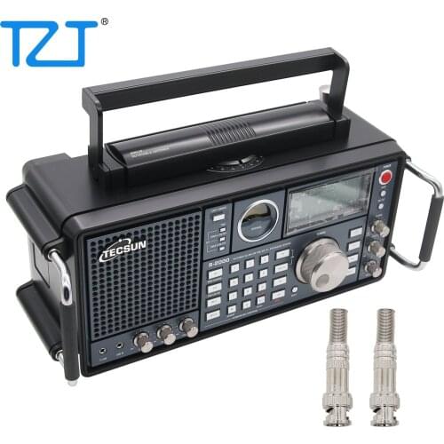 TECSUN S-2000 HAM Amateur Radio SSB FM-Stereo Dual Conversion PLL FM/MW/SW/LW/ Air Band S2000 FM 76-108MHz 220V 50Hz