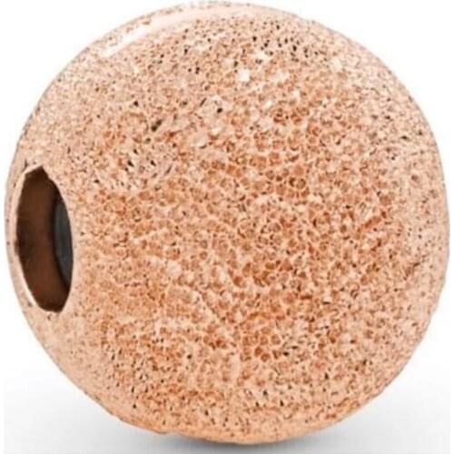 Genuine 925 Sterling Silver Charm Rose Beads Fit Pan Bracelet & Necklace Diy Jewelry