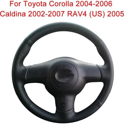 Customized Original Car Steering Wheel Cover For Toyota Corolla Caldina RAV4(US) Scion tC Artificial Leather Steering Wheel Wrap