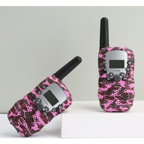 2 Sets of Childrens Walkie-talkie Toys Creative Indoor Outdoor Toys Remote Wireless Call Parent-child Interactive Walkie-talkie