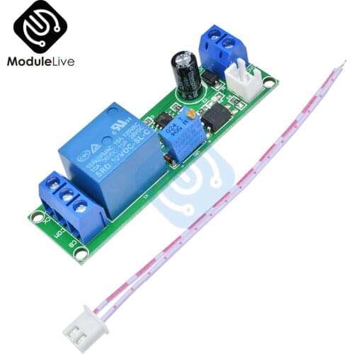 DC 12V Adjustable Timer Delay Turn OFF Module Time Switch Timing Relay 1-60sec 1-60S Time Control Delay Electronic Tools