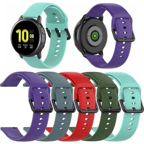 Silicone Watchband Strap Belt for Samsung Galaxy Watch Active 2 Smart Band Strap Replacement for Galaxy Watch Active 2 L/S Size