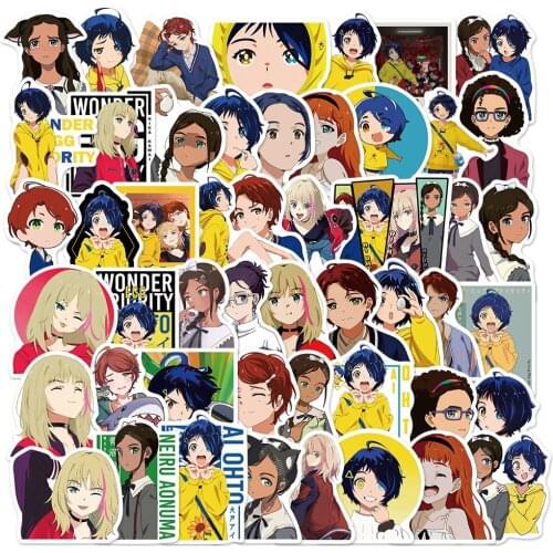 10/30/50PCS WONDER EGG PRIORITY Anime Stickers Prop Ohto Ai DIY Luggage Skateboard Laptop Computer Waterproof Stickers