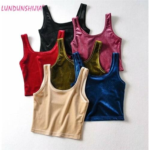 STVY Women's Cropped Tank Tops