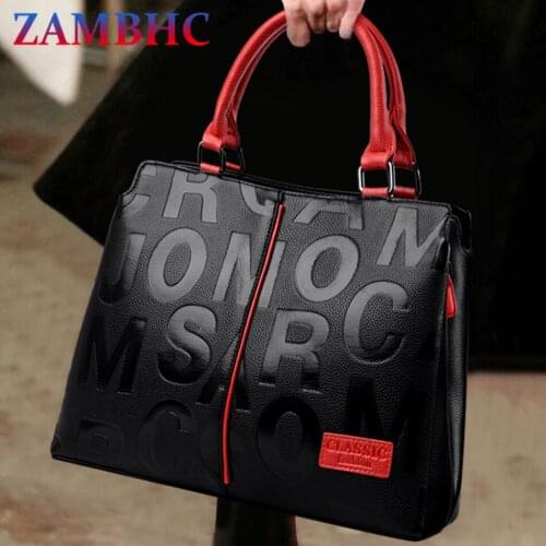 Top Quality Women Leather Tote Bags Large Capacity Shoulder Crossbody Bags for Women Luxury Designer Handbags Fashion Female Sac