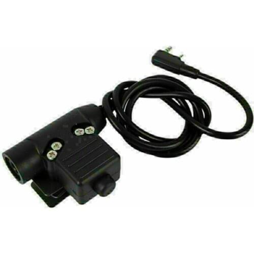 Military Adapter Z-Tactical U94 PTT For TYT KENWOOD F8 BAOFENG 5R RADIO
