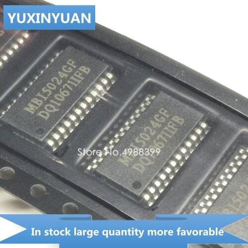 YUXINYUAN 10PCS/LOT MBI5024GF MBI 5024GF MBI5024 SOP24 in stock