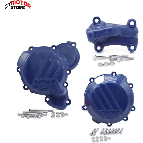 Clutch Guard Water Pump Cover Ignition Protector For EXC SX XC XCW XC-W TPI Six Days For Husqvarna TE TC TX 250 300 250i 300i