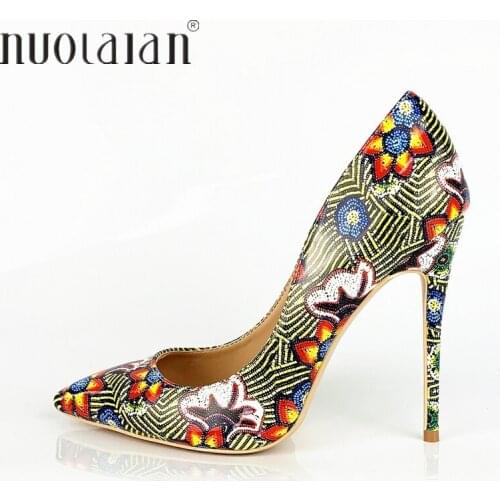 2019 Brand Shoes Woman High Heels Women Pumps Stiletto Thin Heel Womens Shoes Pointed Toe High Heels Party Shoes 12cm/10cm/8cm