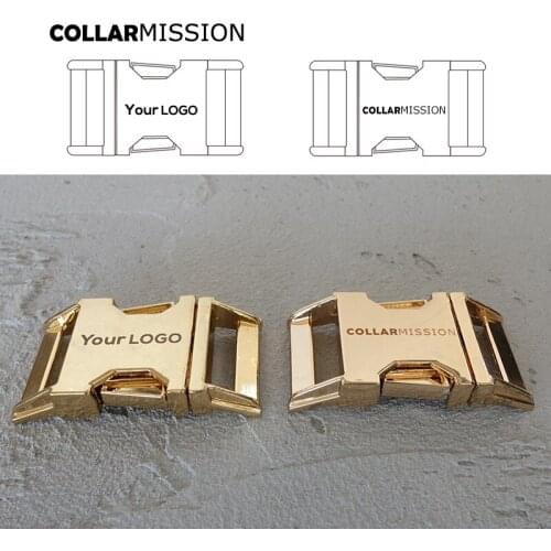 100pcs/lot Engraved buckle, We provide laser engraving service customize LOGO 25mm golden CK25J
